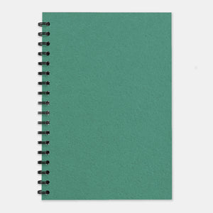Turquoise green recycled notebook 210x297 lined pages