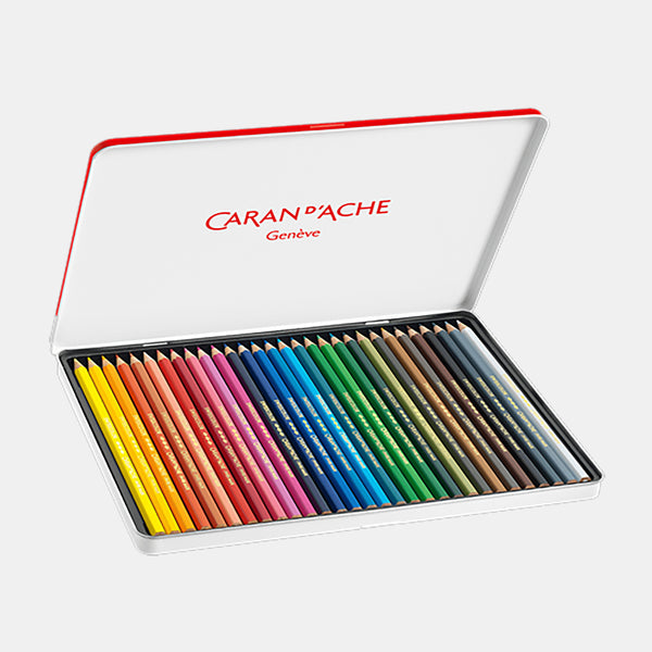 Box of 30 Swisscolor colored pencils