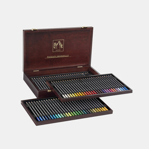 Coffret cadeau 80 crayons de couleur Museum