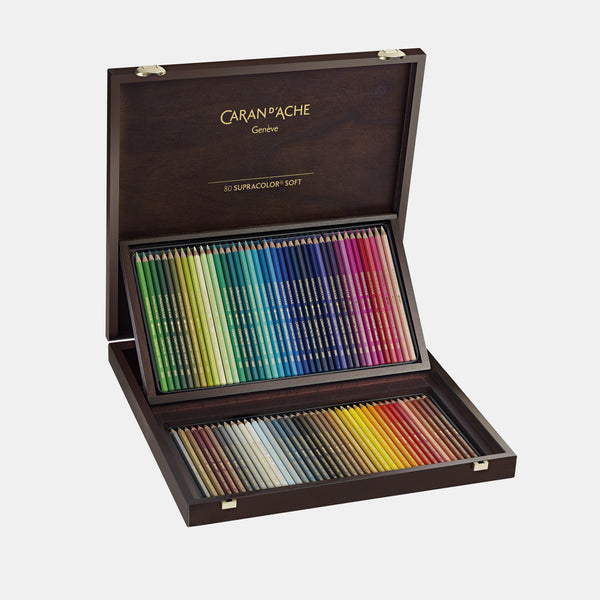 Coffret cadeau 80 crayons de couleur Supracolor