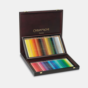 Coffret bois 120 crayons de couleurs PABLO® - Caran d'Ache