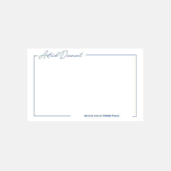 Small Classic Note Card Frame