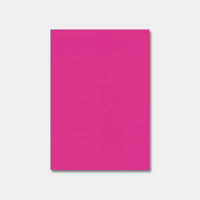 Feuilles de papier de couleur - 500 x 700 mm - Rose vif FOLIA Lot de 10
