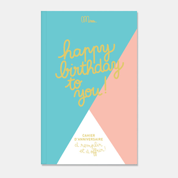 Geburtstagsnotizbuch – Alles Gute zum Geburtstag