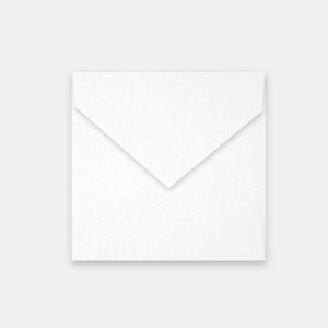 Enveloppe 155x155 mm metallisee crystal