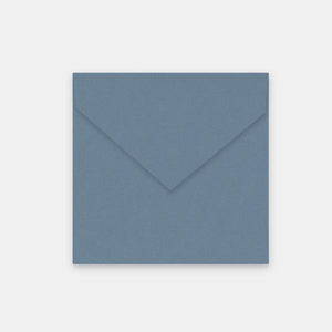 Enveloppe carree 14x14 papier kraft bleu jean, enveloppe 140x140 mm retro  et vintage – L'Art du Papier Paris
