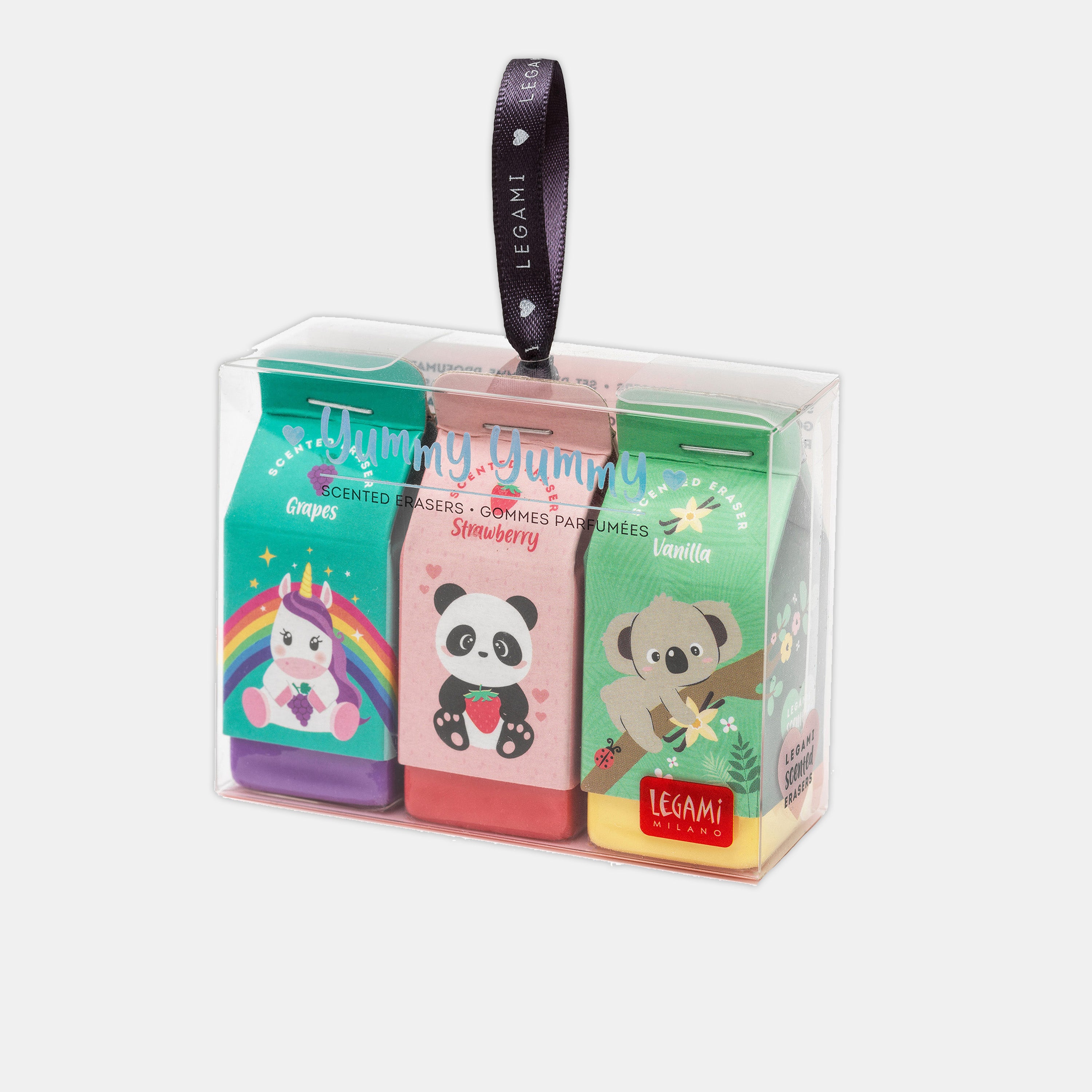 3 pièces de gommes en forme de nourritures pour enfant - Das Kind World 3 pièces de gommes en forme de nourritures pour enfant - Das Kind World