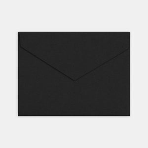 Envelope 140x190 mm black vellum