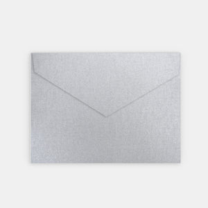 Envelope 120x180 mm silver metallic