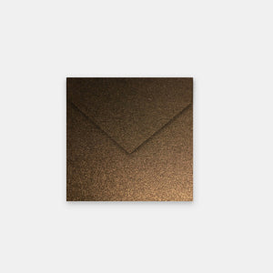 Envelope 120x120 mm metallic bronze