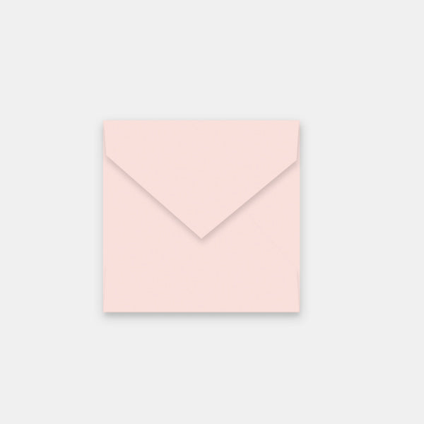 Envelope 120x120 mm pale pink vellum