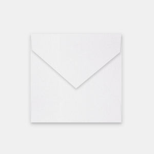 Envelope 155x155 mm natural white laid