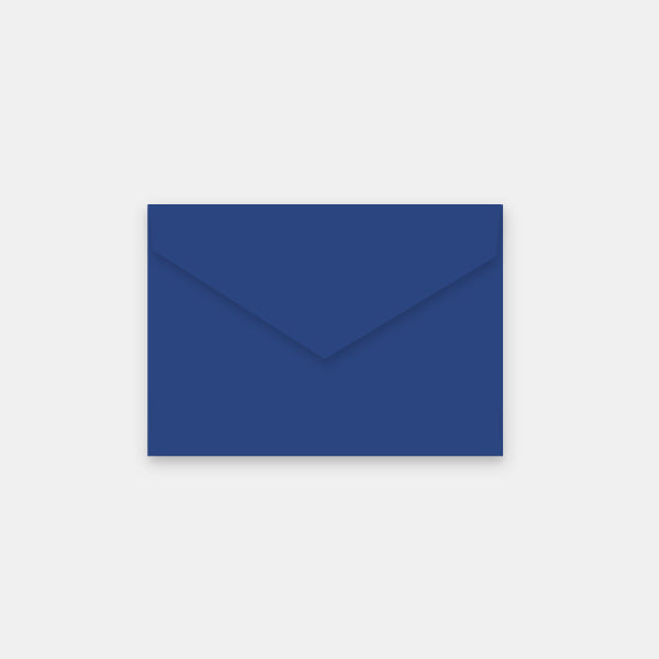 Envelope 90x140 mm royal blue skin