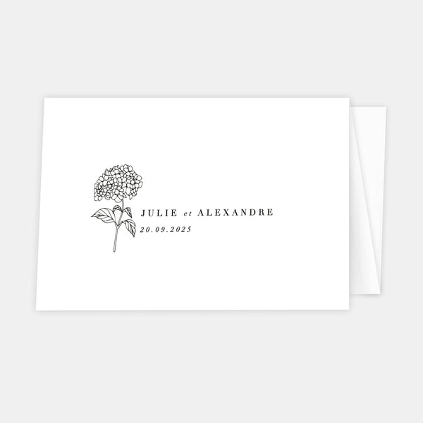 Wedding invitation nature sketch test CST