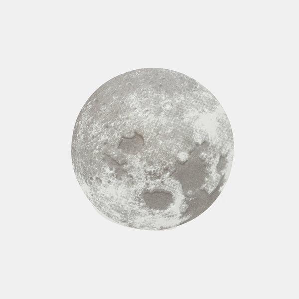 Lune adhésive phosphorescente Legami