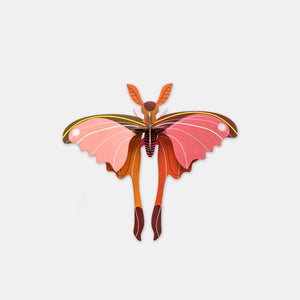 Papillon Comète rose - Studio Roof