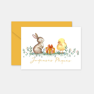 Happy Easter Card - Illustration
