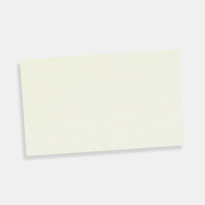Pack of 50 cards 85x135 cream laid