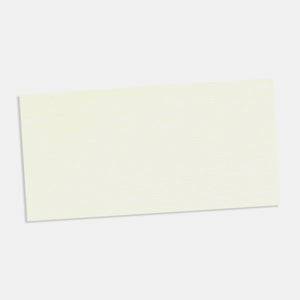 Pack of 50 cards 105x210 cream laid