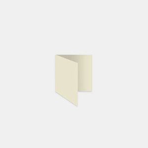Pack of 25 pre-folded cards 115x230 cream laid
