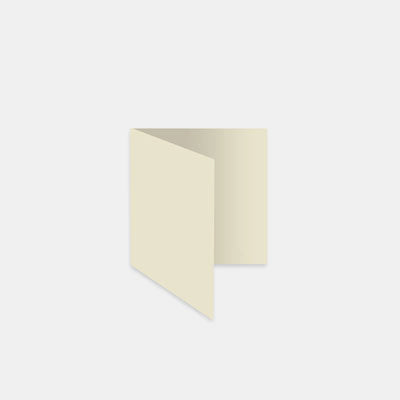 Pack of 25 pre-folded cards 145x290 cream laid