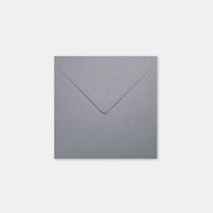 Pack of 25 envelopes 140x140 French laid mouse gray