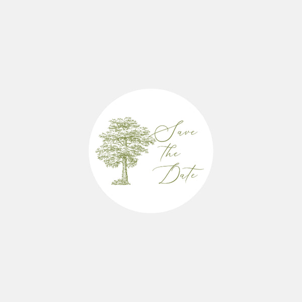 Personalized wedding transparency stickers Domaine des Tourelles