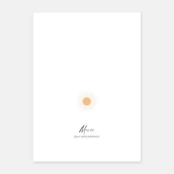 Sunset Beach Wedding Booklet