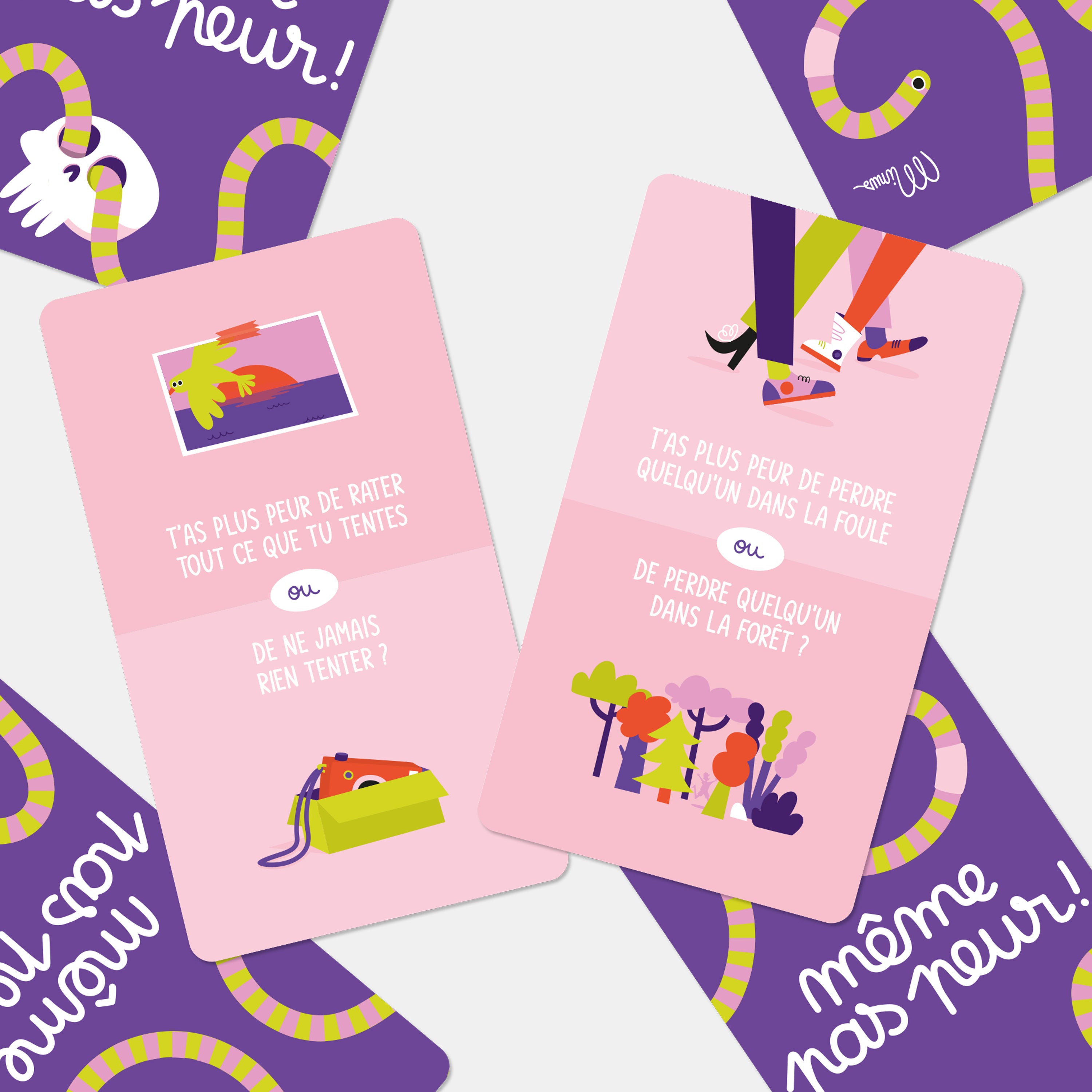 tenter quelqu'un Nicht einmal Angst... 5 Minuten wissender Momente – Minus Editions – L'Art du Papier Paris