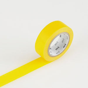 Masking tape uni jaune