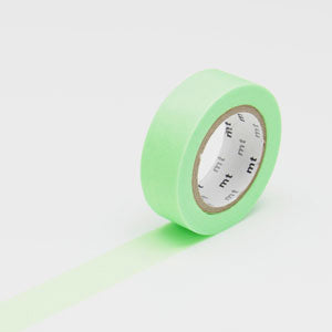 Masking tape uni shocking green