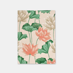 Lotus A5-Notizbuch