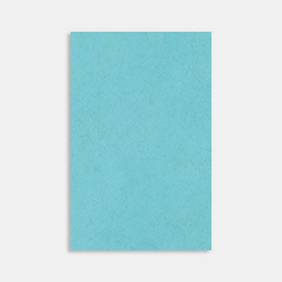 A4 sheet of Nepalese paper 90g turquoise bl7