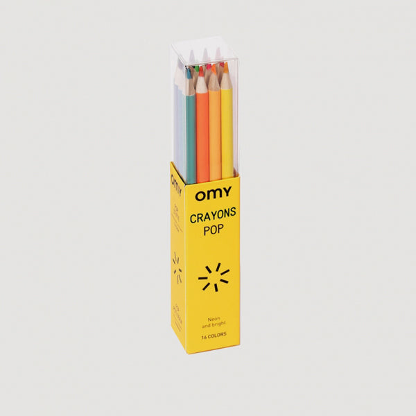 Boite de 16 crayons de couleurs Pop