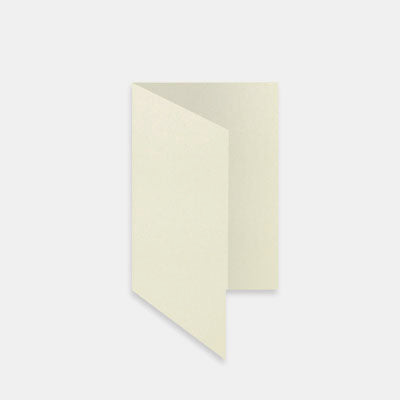 Rectangular pre-folded card 170x230 opal metallic