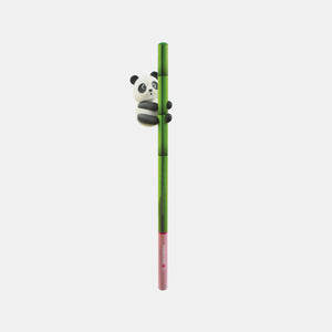 Porte - stylo panda en résine mignon, Panda Bamboo pencil Cup pot porte -  stylo conteneur boîte de
