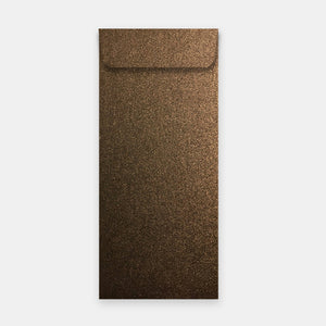 115x324 mm bronze metallic pouch