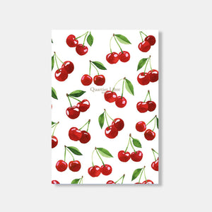 Carnet A5 Cerises