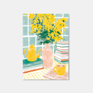 A5 Mimosas notebook