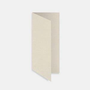 Long pre-folded card 210x210 metallic quartz