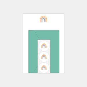 Letter paper set - Rainbow