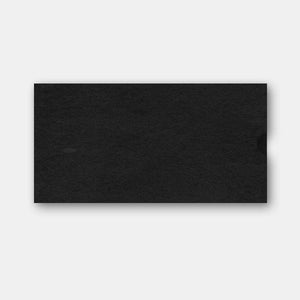 Invitation pouch 110x210 black skin