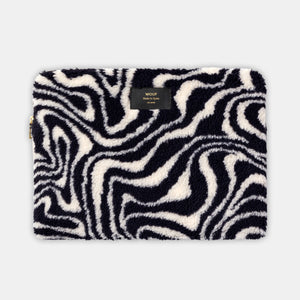 Hypnotisches Zebra 13- und 14-Zoll-Computergehäuse