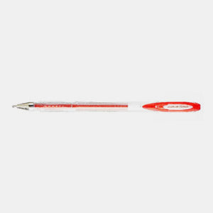 Uniball red fine point glitter metal gel ink pen