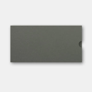 Pochette invitation 110x210 velin gris