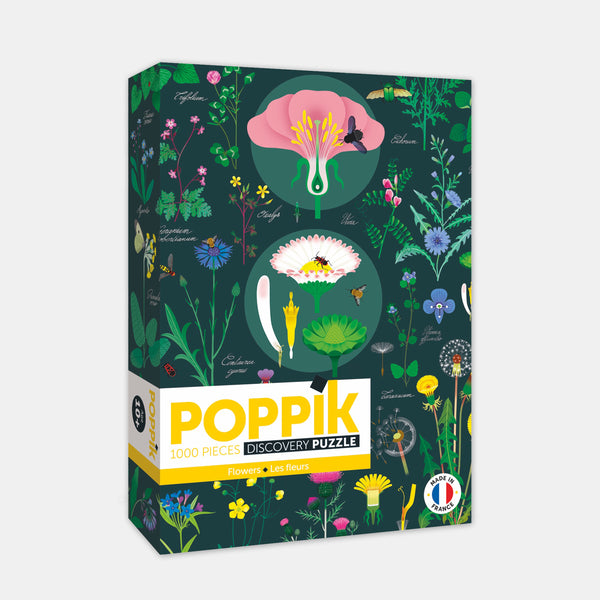 Educational puzzle 1000 pieces Botanical Poppik