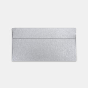 Enveloppe rectangulaire gris argent