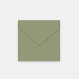 Envelope 140x140 mm olive kraft