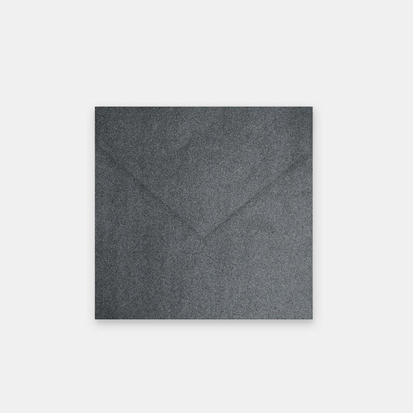 Enveloppe 140x140 mm metallisee onyx