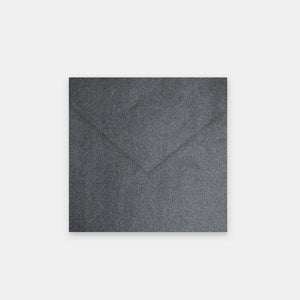 Umschlag 140x140 mm Metallic-Onyx